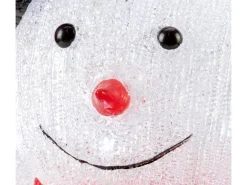 Acryl-Schneemann LED Mehrfarbig