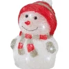 Acryl-Schneemann LED Mehrfarbig