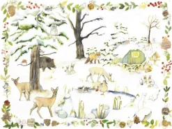 Adventskalender 'Tiere am Winterteich'