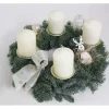 Adventskranz mit 4 Kerze Ø 30 cm Creme