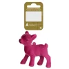 Bambi Kunststoff Samt Pink 8 cm
