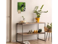 Banjado Design Schlüsselkasten Aus Edelstahl Für 10 Schlüssel 24x21,5x7cm Mit Magnetverschluss Motiv Vogel Auf Tannenzweig