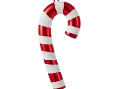 Baumschmuck Zuckerstange Rot-Weiß