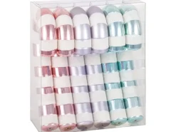 Baumschmuck-Set 6-teilig Farbmix