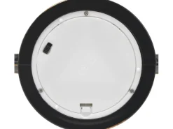 Beleuchtete Schneekugel Laterne Bronze 15 cm x 10,8 cm x 20 cm