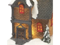 Beleuchtete Tisch-Dekoration Weihnachtshaus 4-fach sortiert