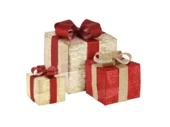 Beleuchtung Geschenkboxen mit LED 3er-Set 2-fach sortiert