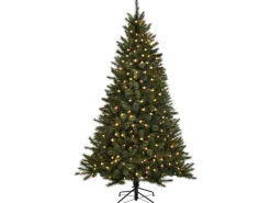 Black Box Trees Weihnachtsbaum Toronto LED Grün H 155 cm x Ø 102 cm