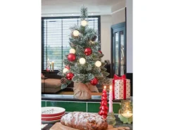 Black Box Trees Weihnachtsbaum Kaprun mit Burlap Frosted 60 cm Grün