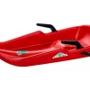 Bob-Schlitten Twister Kunststoff 14 cm x 80 cm x 33 cm Rot-Schwarz