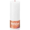 Bolsius Rustik-Kerze Shine 190/68 mm Wolkiges Weiß