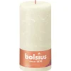 Bolsius Rustik-Kerze Shine 200/100 mm Weiche Perle