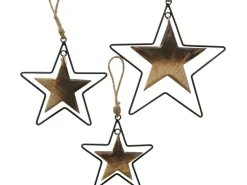 Boltze Anhänger Zinah 3er-Set Natur