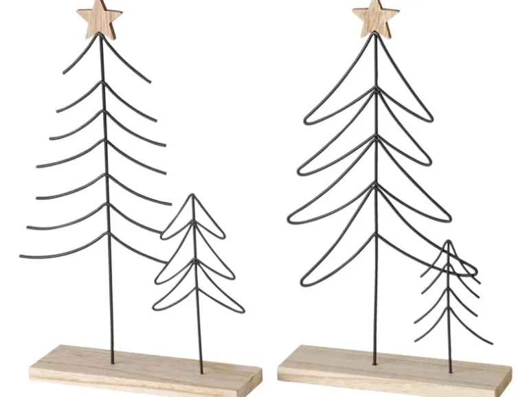 Boltze Aufsteller Seka 2-fach sortiert Schwarz