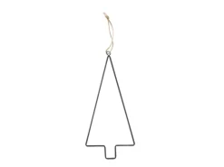 Boltze Dekoanhänger Wanda 30 cm x 15 cm Schwarz