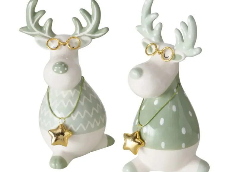 Boltze Figur Celius 2-fach sortiert Grün