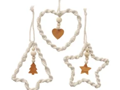 Boltze Home Dekoanhänger Elva 2-fach sortiert