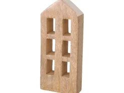 Boltze Home Dekoaufsteller Homi 15 cm Dunkelgrau