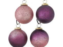 Boltze Home Weihnachtskugel Cassira 2 sortiert