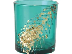 Boltze Home Windlicht Peacock 3 10 cm sortiert