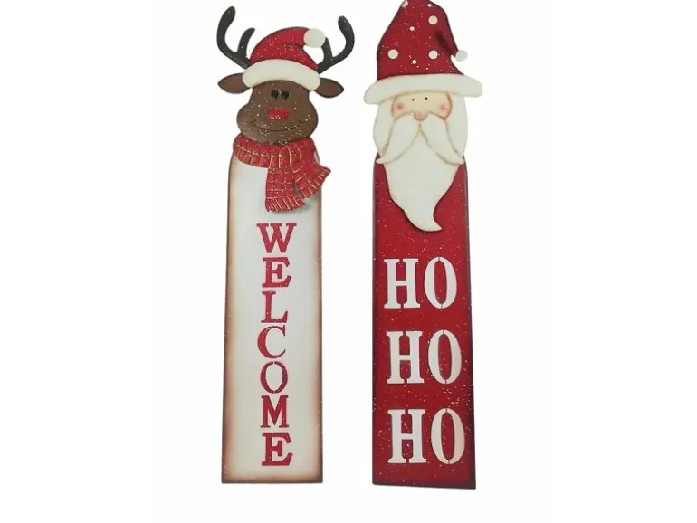 Boltze Schild Janice 27 cm x 22 cm x 87,5 cm Mehrfarbig 2-fach sortiert