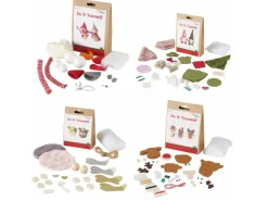 Boltze Schneemann-Bastelset Multicolor 32-teilig