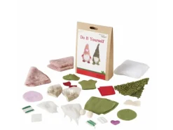 Boltze Schneemann-Bastelset Groß 15 cm x 5 cm x 22 cm Multicolor