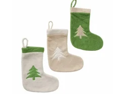 Boltze Socke-Bestecktasche Pitty 14 x 12 x 1,5 cm Mehrfarbig 3-fach sortiert