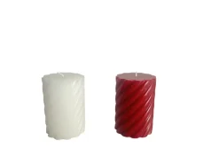 Boltze Stumpenkerze Wrap Ø 7 cm x 10 cm Farbenauswahl