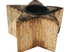 Boltze Teelichthalter Percha S Natur