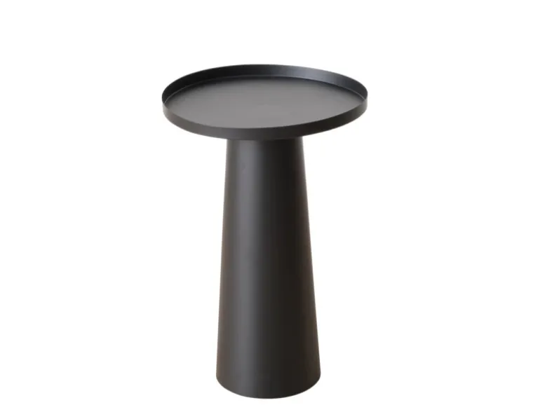 Boltze Tisch Jacky Ø 33 cm Eisen Schwarz