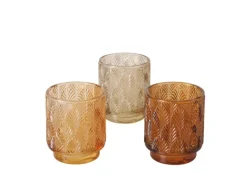 Boltze Windlicht Outono Ø 7 cm x 8,1 cm Farbenauswahl