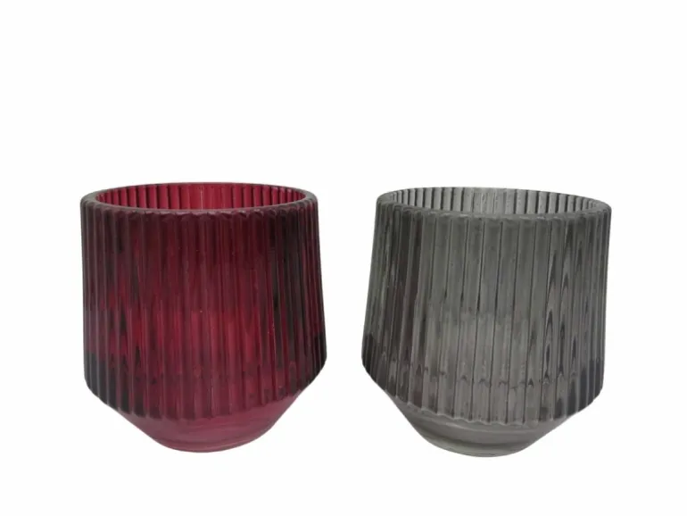 Boltze Windlicht Tiago Ø 8 cm x 8 cm Farbenauswahl