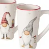 Boltze Xmas Jumbobecher Snorre 2-fach sortiert Weiß
