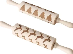 Boltze Xmas Nudelholz Skog 2-fach sortiert Natur