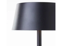 Brilliant Akku-Tischleuchte Picco mit Solar 30 cm Schwarz