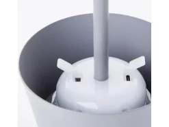 Brilliant Akku-Tischleuchte Picco mit Solar 30 cm Grau