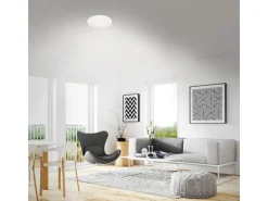 Brilo LED-Deckenleuchte Runa 18 W Weiß