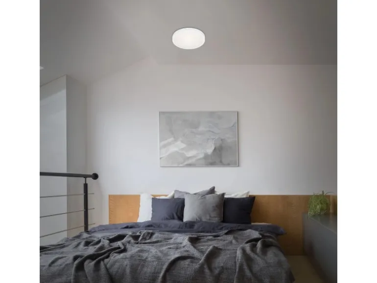 Brilo LED-Deckenleuchte Runa 18 W Weiß