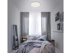 Briloner LED-Deckenleuchte Flame Star Ø 38,7 cm Weiß