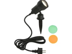 Briloner LED-Gartenspot mit Erdspieß Terra