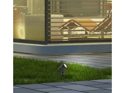 Briloner LED-Gartenspot mit Erdspieß Terra