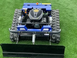 CARTIWELL Ferngesteuerter Motor-Rasenmäher CW-500 Böschungsmäher mit Schneepflug