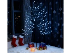 CCLIFE LED Lichterbaum 180cm 200 LEDs Innen und Außen Weihnachtsdeko Kirschblütenbaum Lichterdeko Kaltweiß