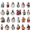 Christbaumschmuck Figurensortiment Glas 3cm 24Stück