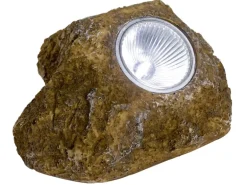 CMI LED-Solarstein Braun