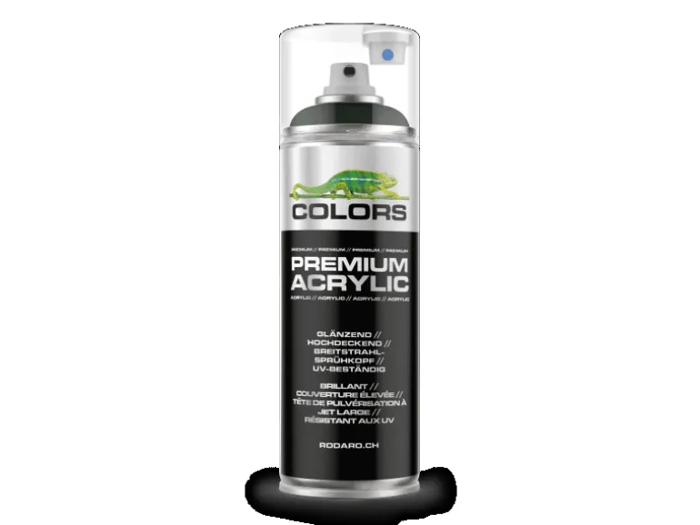 COLORS Premium Acrylic Sprühfarbe 400ml RAL 6009 Tannengrün Glanz