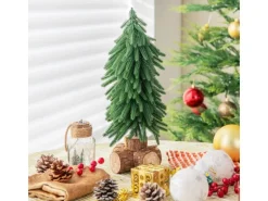 Costway Künstlicher Mini Weihnachtsbaum 40cm