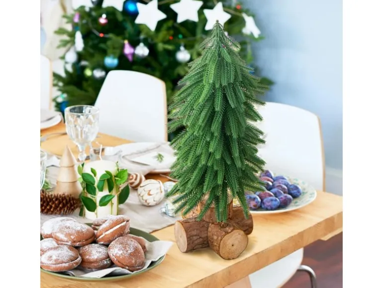 Costway Künstlicher Mini Weihnachtsbaum 40cm