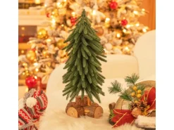 Costway Künstlicher Mini Weihnachtsbaum 40cm